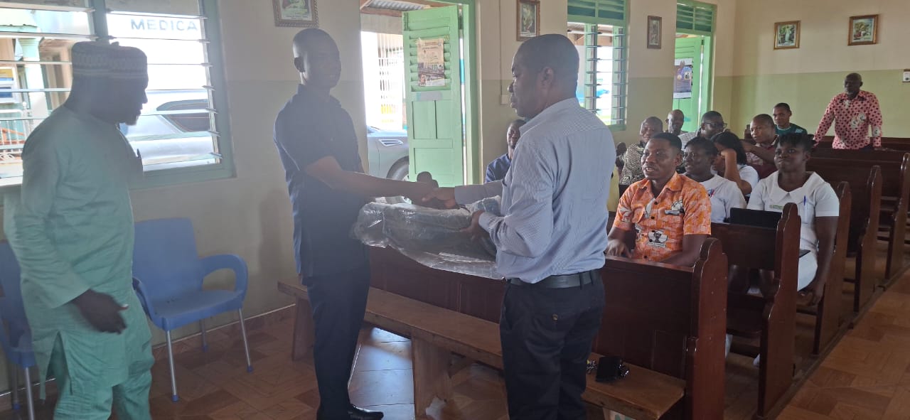 HON. KILLIAN DONKOR DONATES STREETLIGHTS TO ENHANCE SECURITY AT MARGARET MARQUART CATHOLIC HOSPITAL